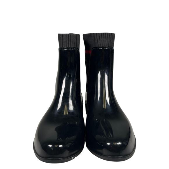 SOLD! DO NOT PURCHASE! Coach Black Rain Boots Size 10 New In Box - Picture 2 of 5